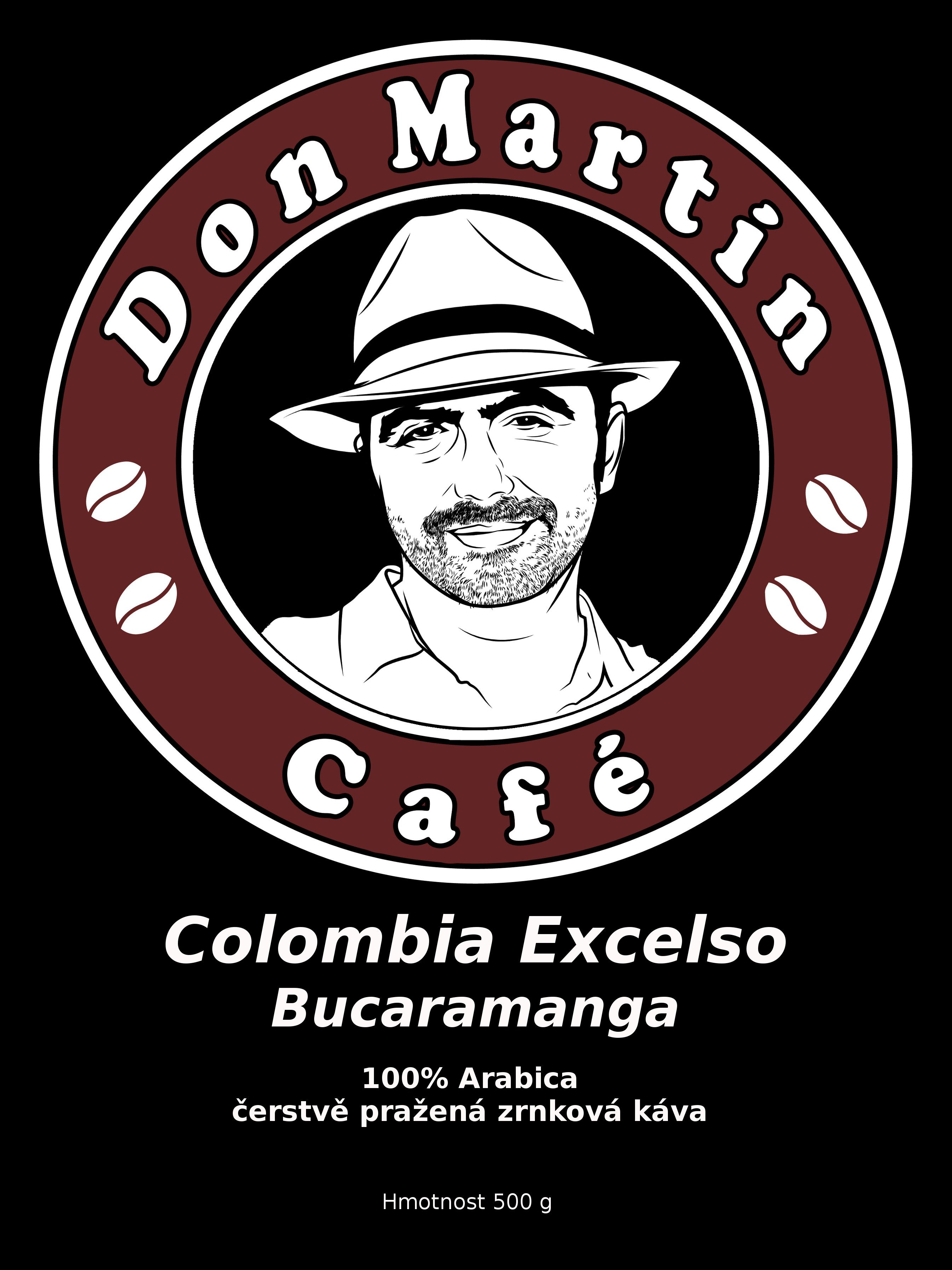 Kolumbie Excelso Bucaramanga 1000g